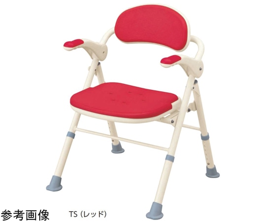 アロン化成 折りたたみシャワーベンチ TS ブルー 535-465 1個（ご注文単位1個）【直送品】