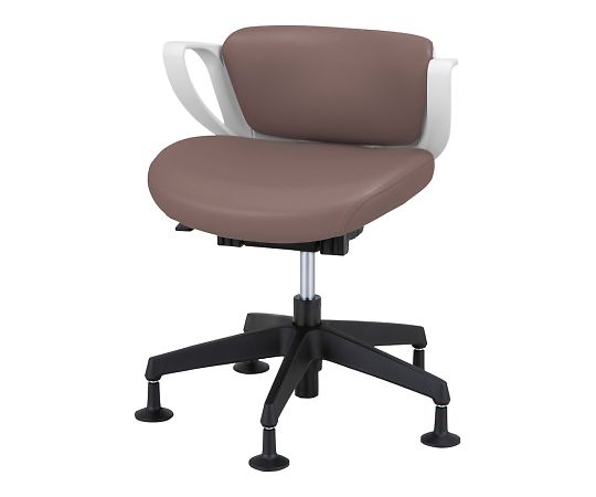 ナビス（アズワン） 患者用いす ピコラ スペーサー脚 ブラウン KK-2M 1個（ご注文単位1個）【直送品】