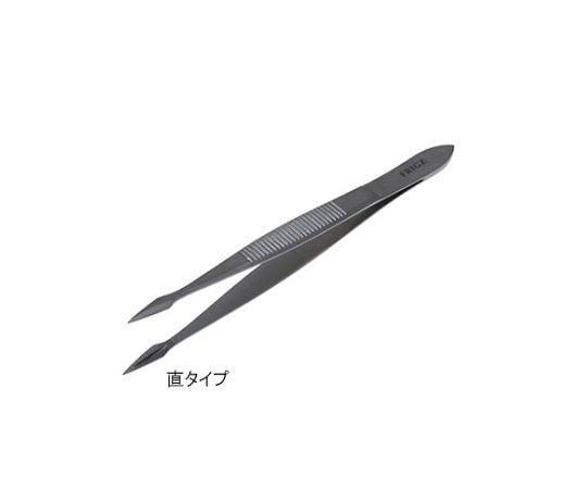 日本フリッツメディコ ハンター ピンセット 10.5cm 直 A049-0762 1本（ご注文単位1本）【直送品】