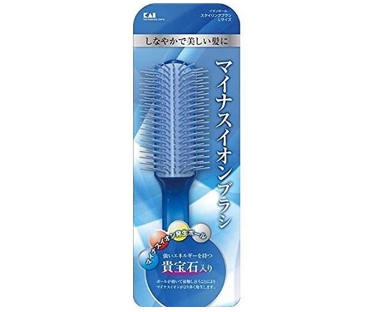 貝印 マイナスイオンボールスタイリングブラシ Lサイズ KQ3006 1個（ご注文単位1個）【直送品】