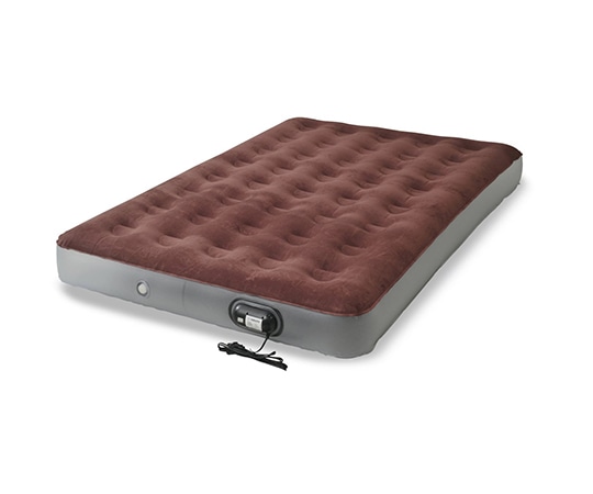 山善（YAMAZEN） クイックエアベッド ダブル ブラウン QABI-003（BR） 1台（ご注文単位1台）【直送品】