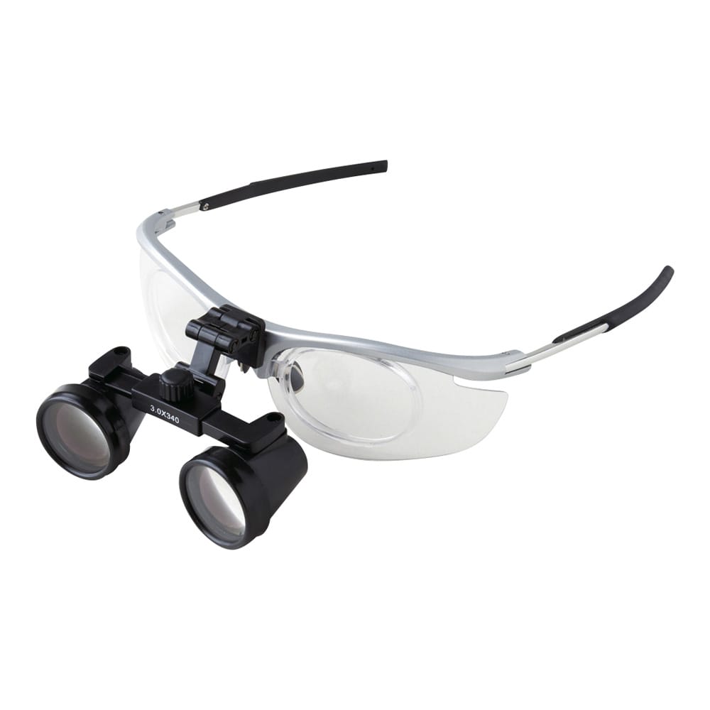 プレミアムプラスジャパン プレミアムルーペ センターフィックスタイプ 3倍 シルバー FC-0151S 1個（ご注文単位1個）【直送品】