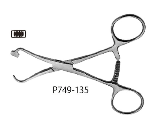日本フリッツメディコ 骨鉗子 14.5cm P749-135 1個（ご注文単位1個）【直送品】