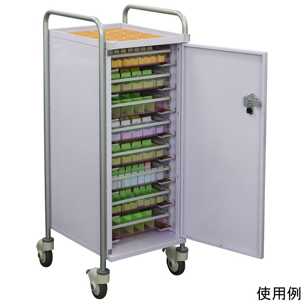 山崎産業（コンドル） 投薬カート 8箱収納 YM-42L-ID 1個（ご注文単位1個）【直送品】