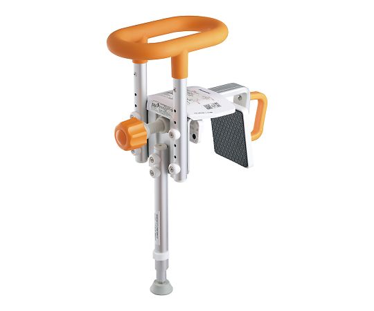 パナソニックエイジフリー 入浴グリップ ユクリア（ユニットバス専用） コンパクト200脚付 オレンジ PN-L12312D 1個（ご注文単位1個）【直送品】