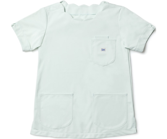 Lee レディススクラブ(スカラップ) グリーン L 1枚(ご注文単位1枚)【直送品】