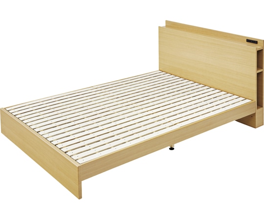 東谷 ダブルベッド ナチュラル B-81D-NA 1個(ご注文単位1個)【直送品】