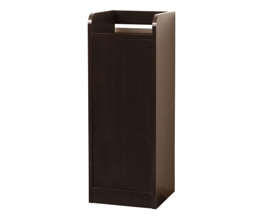 クロシオ 鏡面モデム収納ラック スリム ブラウン 21330 1台（ご注文単位1台）【直送品】