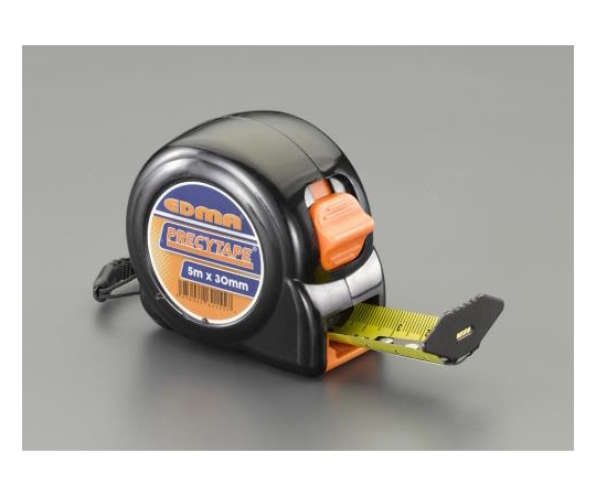 エスコ 30mmx 5 m メジャー(ストッパー付) EA720BH-5 1個(ご注文単位1個)【直送品】
