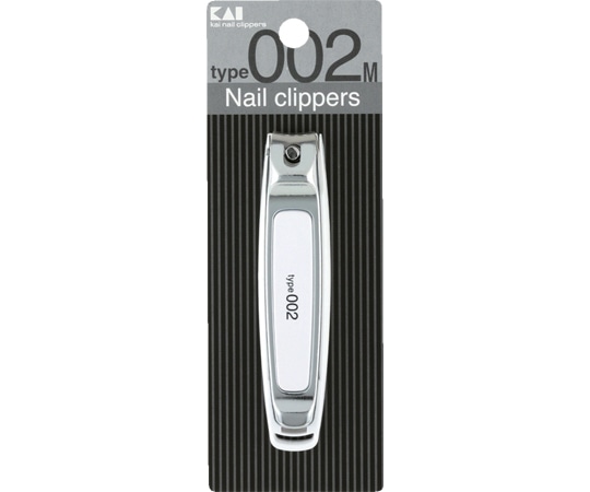 貝印 Nailclippers type 002M(白) #000KE0102 1個(ご注文単位1個)【直送品】