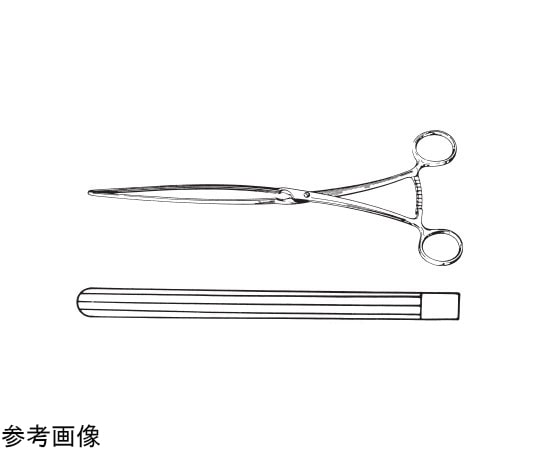 NAPOX 腸鉗子 直型 245mm C-32-245 1個（ご注文単位1個）【直送品】