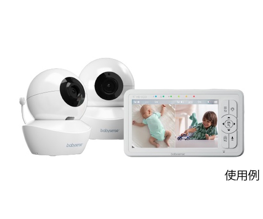 ベビーセンスジャパン こども用見守りカメラ&高画質ベビーモニター HDS2 1セット(ご注文単位1セット)【直送品】