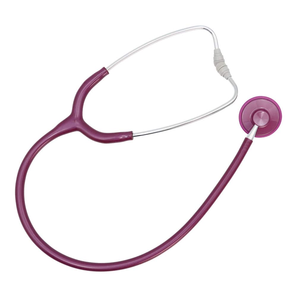 ケンツメディコ 聴診器（ナーシングフォネット）シングル No.116Ⅲ パールプラム 0116B215 1本（ご注文単位1本）【直送品】