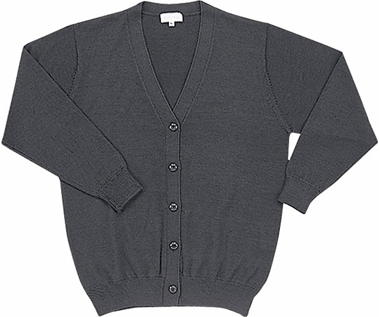 WHISEL(自重堂) カーディガン グレー 3L WH90019 1枚(ご注文単位1枚)【直送品】