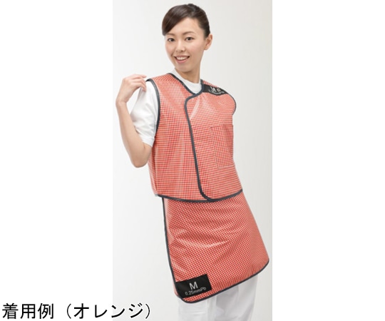 保科製作所 プレミアライト セパレートコート ライラック 鉛当量0.35 L PGT-L 1枚（ご注文単位1枚）【直送品】