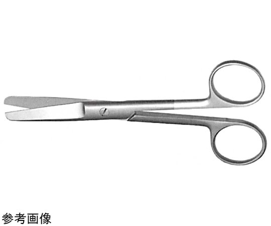 NAPOX 左利き用反剪刀 両鈍（クーパー） 145mm B-2-L 1個（ご注文単位1個）【直送品】