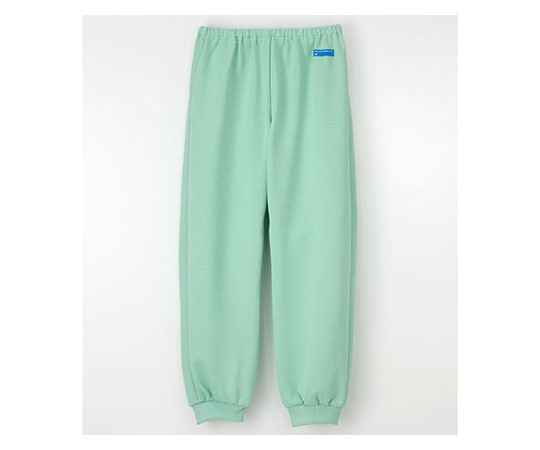 ナガイレーベン ニットパンツ グリーン L EJ7013 1枚（ご注文単位1枚）【直送品】