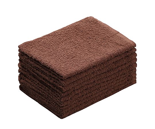 伊藤忠リーテイルリンク ダークカラーおしぼりタオル ブラウン 1ケース（10枚×20袋入） OTD-4 1ケース（ご注文単位1ケース）【直送品】