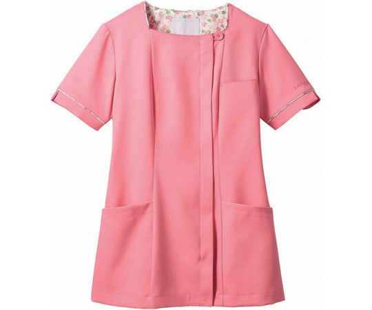 住商モンブラン ナースジャケット 半袖 ローズ/ピンク S LW812-22 S 1枚（ご注文単位1枚）【直送品】