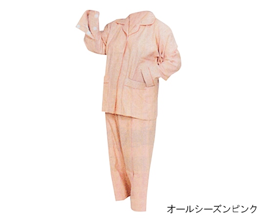 ハートフルウェアフジイ 前開きパジャマ 春夏用 M ピンク HP15-100 1袋（ご注文単位1袋）【直送品】