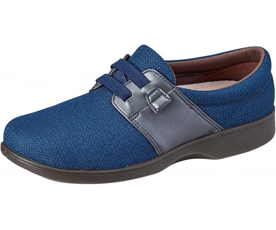 ムーンスター らくらくL018 ブルー 25.0cm L018 1足(ご注文単位1足)【直送品】