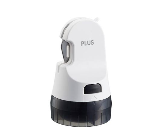 プラス 個人情報保護用スタンプ（ホワイト/カッター付） EA762AK-25 1個（ご注文単位1個）【直送品】