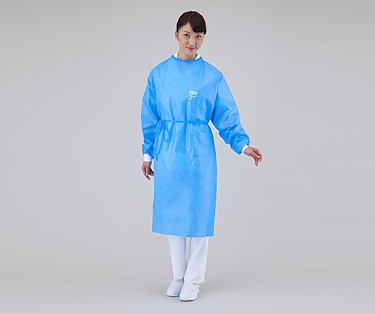 アズワン 保護ガウン（抗悪性腫瘍薬調製用） M 1箱（1枚×10袋入） BI-6801 1箱（ご注文単位1箱）【直送品】