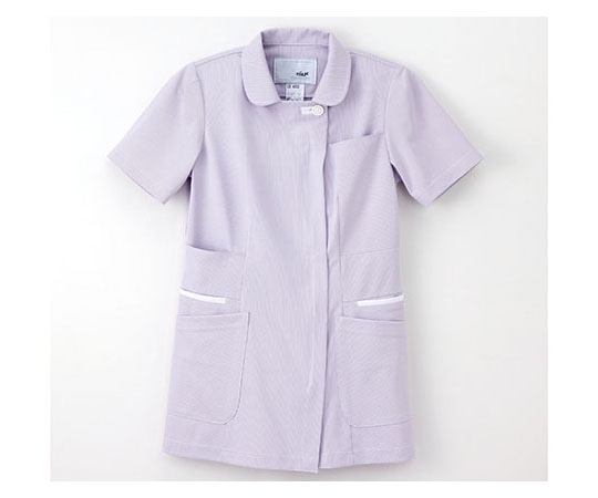 ナガイレーベン 女子上衣 ラベンダ EL LX4012 1枚（ご注文単位1枚）【直送品】