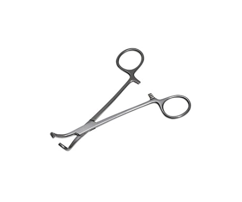 日本フリッツメディコ 布鉗子 東北型 10cm E131-923 1個(ご注文単位1個)【直送品】