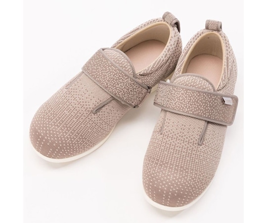 徳武産業 ダブルマジックⅢニット 5E ベージュ LL 7047 1足（ご注文単位1足）【直送品】