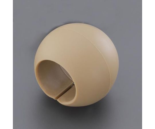 アズワン φ35x60mm 手すり用補助グリップ（ブラウン） EA951EL-134 1個（ご注文単位1個）【直送品】