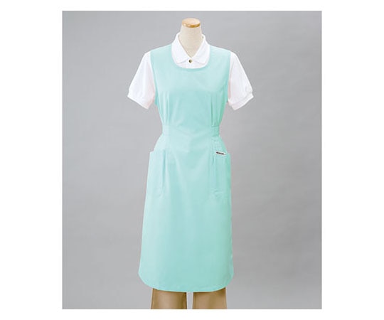 ナガイレーベン ケアガウン ターキス M NO1350 1枚(ご注文単位1枚)【直送品】