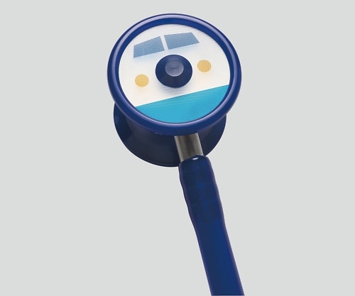 Arno ゼラメド聴診器 コスモリット（ダブルタイプ） 新生児用 ネオ ロイヤルブルー 新幹線柄 KO1-Neo 1本（ご注文単位1本）【直送品】