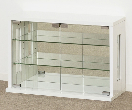 クロシオ 卓上コレクションケース 横型 ホワイト 27054 1個（ご注文単位1個）【直送品】