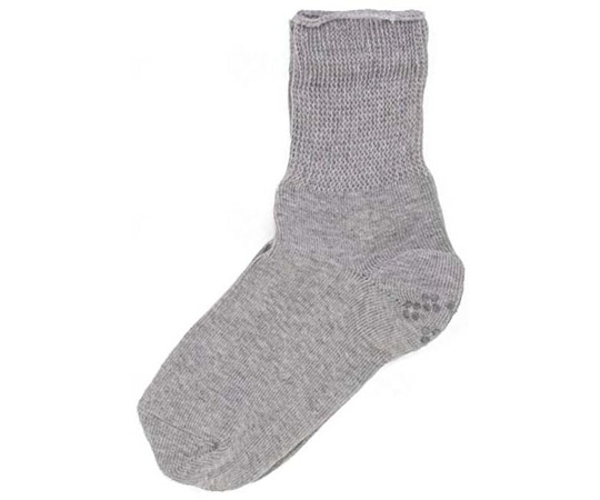 ナイガイ 快歩主義ソックス 22~24cm グレー 3696601 1足（ご注文単位1足）【直送品】