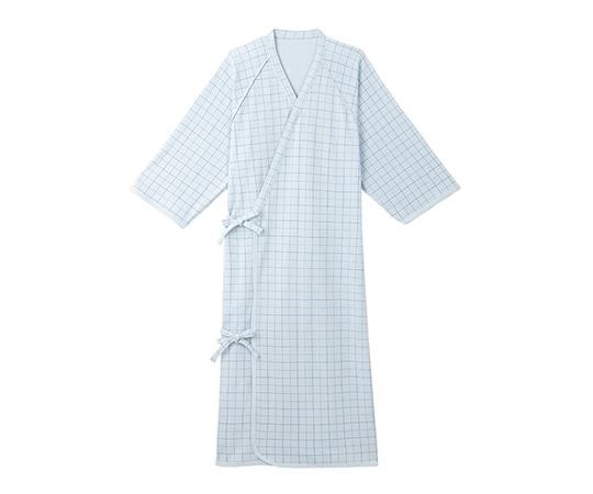 エンゼル（介護用品） ケアねまき（メリヤスタイプ） サックス S 5075 1枚（ご注文単位1枚）【直送品】