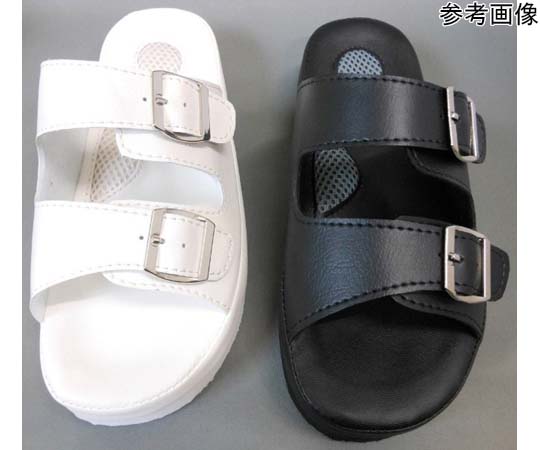 山一 メンズ コンフォートサンダル ホワイト M 65WHM 1足(ご注文単位1足)【直送品】