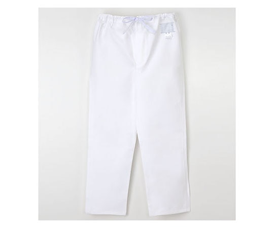 ナガイレーベン 男子ズボン ホワイト BL AD318 1枚(ご注文単位1枚)【直送品】