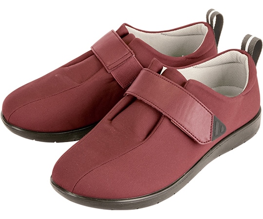 オオサキメディカル PH転びにくいシューズつま先あり ワイン M 71409 1足（ご注文単位1足）【直送品】