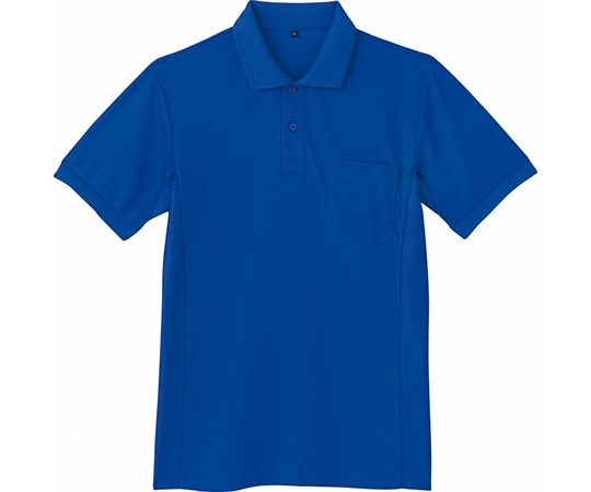 WHISEL（自重堂） 半袖ポロシャツ ロイヤル ブルー LL 85894 1枚（ご注文単位1枚）【直送品】