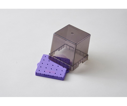 プレミアムプラスジャパン シリコンバースタンド25孔 ラージカバー パープル FC-0494PU 1個（ご注文単位1個）【直送品】