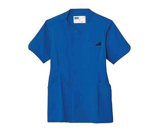 自重堂 レディーススクラブ ホワイセル ロイヤルブルー L WH12095 1枚（ご注文単位1枚）【直送品】