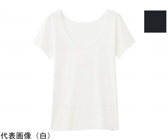 HONESTIES 裏表無し レディースインナー 黒 S  1枚（ご注文単位1枚）【直送品】