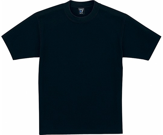 WHISEL（自重堂） 半袖Tシャツ ブラック M 47624 1枚（ご注文単位1枚）【直送品】