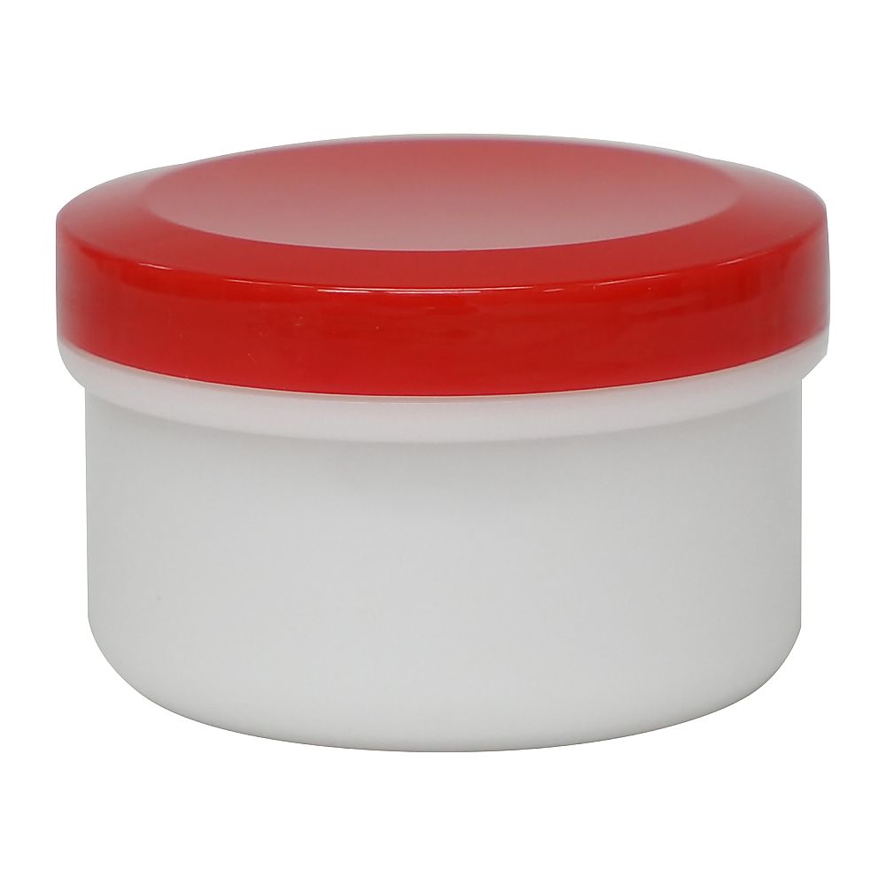 金鵄製作所 アルファ軟膏壷（軟膏容器・増量タイプ）120mL 赤 40個 A0060-002 1箱（ご注文単位1箱）【直送品】