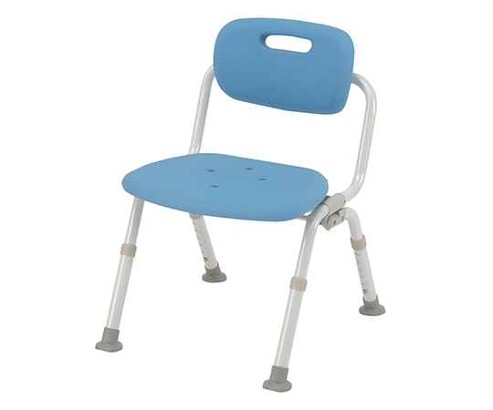 パナソニックエイジフリー シャワーチェアミドルおりたたみN (ユクリア) ワンタッチ開閉 なし ブルー PN-L42121A 1台(ご注文単位1台)【直送品】