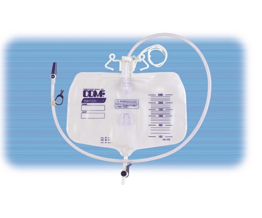 エフスリィー 閉鎖式採尿バッグ スタンダードタイプ 1ケース（10枚×6箱入）  1ケース（ご注文単位1ケース）【直送品】