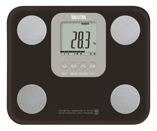 タニタ 体組成計 ブラウン BC-759 1個（ご注文単位1個）【直送品】