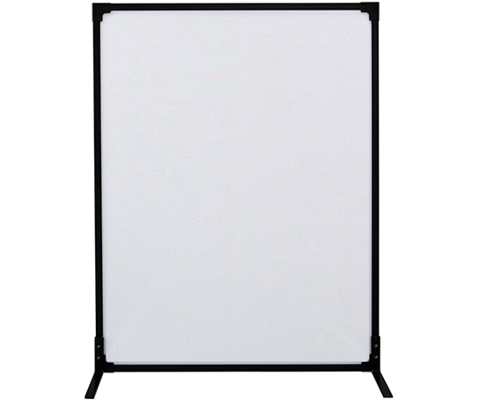 岐阜プラスチック工業 抗菌ウォール 高剛性タイプ アジャスター仕様 フルパネル ブラック FS19-1013F 1個（ご注文単位1個）【直送品】