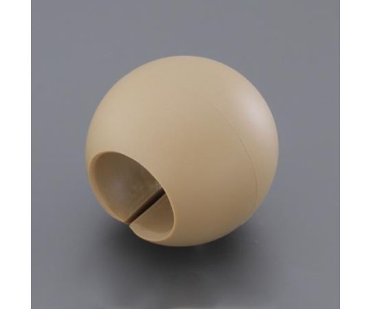 アズワン φ32x60mm 手すり用補助グリップ（ブラウン） EA951EL-132 1個（ご注文単位1個）【直送品】